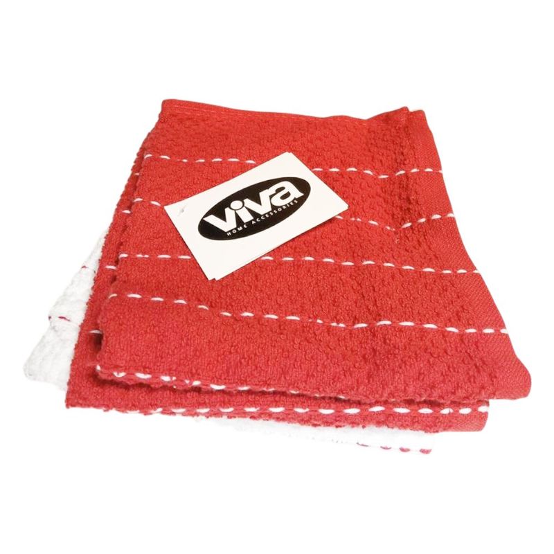 Set de 3 Toallas de Cocina Colores Surtidos