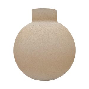 Florero Decorativo Circular Beige