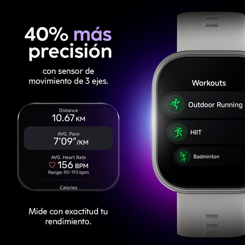 Reloj InteliGente Cubitt Viva 2 Rosado
