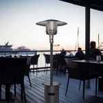 Calentador de Ambiente a Gas Propano para Patio con Encendido Eléctrico