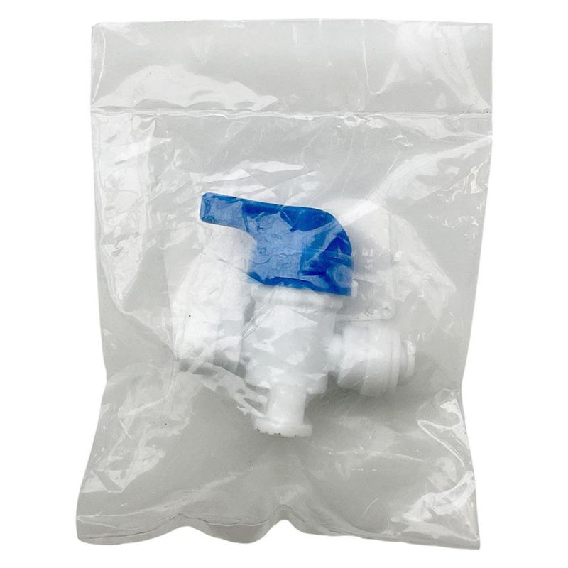 Válvula Manual 1/4 Plg a Presión para Conexión Rápida