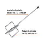 Varilla Mezcladora para Taladro Tipo Jaula 24 Plg