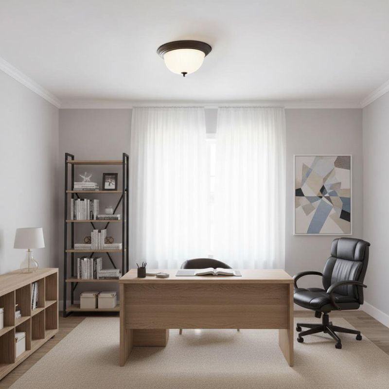 Combo de 2 Plafones Clásicos Chocolate de 1 Luz 60 W