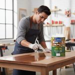 Barniz Tinte Flo-Lac Brillante Nogal 1/4 Gal