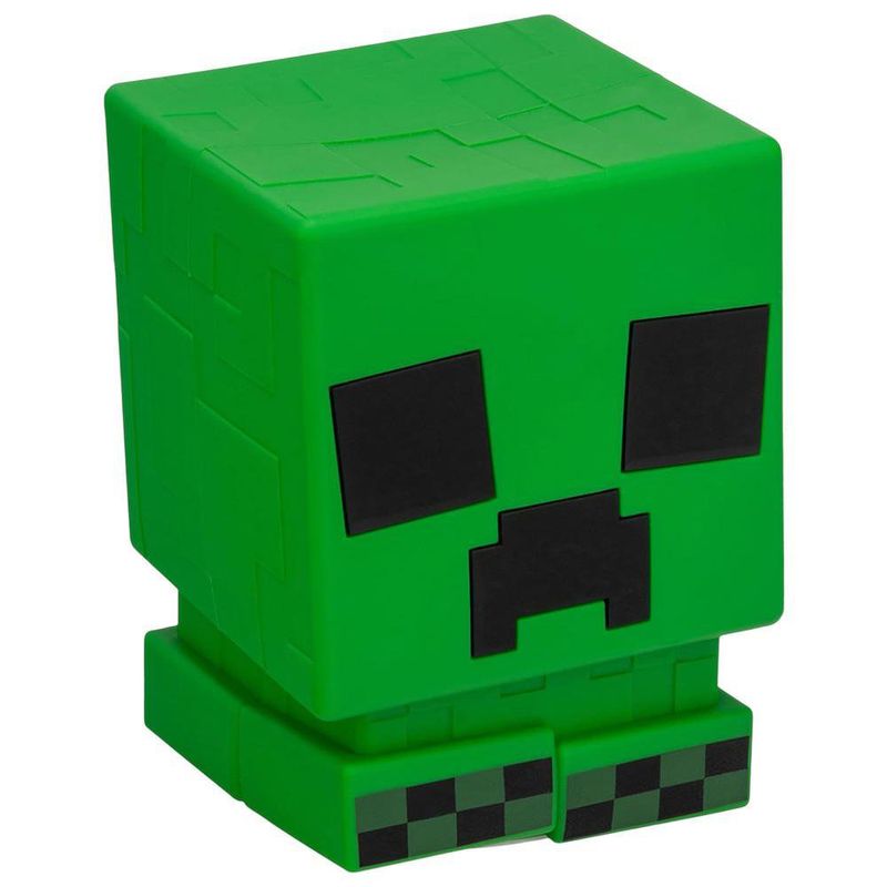 Lámpara Squishy Recargable Creeper Minecraft