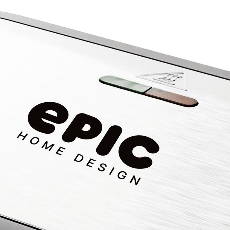 Waflera Eléctrica Epic Antiadherente 700W Modelo EPICW001