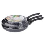 Set de Sartenes Aluminio 20, 24 y 26 Cm