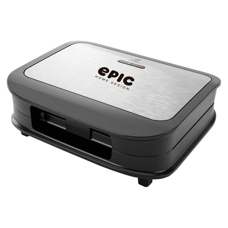 Waflera Eléctrica Epic Antiadherente 700W Modelo EPICW001