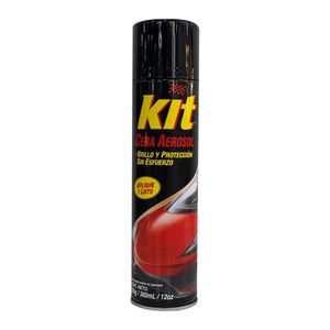 Cera en Aerosol Kit para Auto 360 Ml