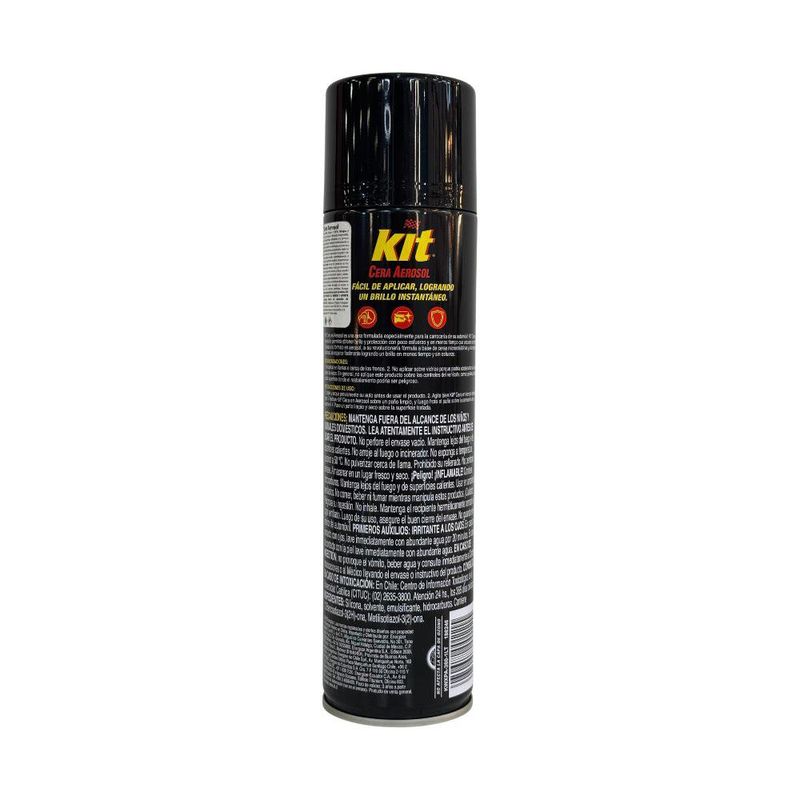 Cera en Aerosol Kit para Auto 360 Ml