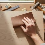 Lija de Papel 100 Color Café