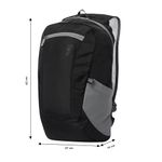 Mochila Plegable Negra Troker
