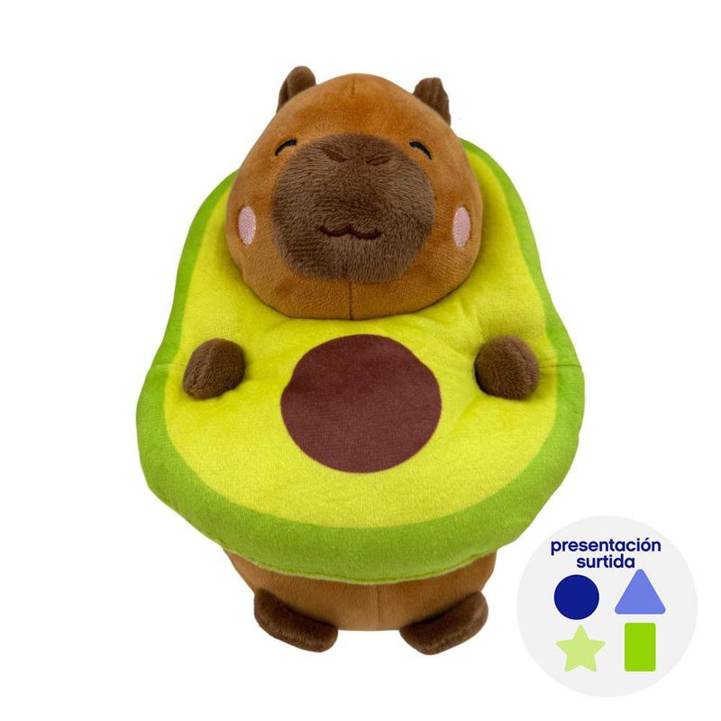 Peluche de Capibara 20 Cm Diseños Surtidos
