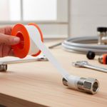 Cinta de Teflón 1 Plg X 13 M