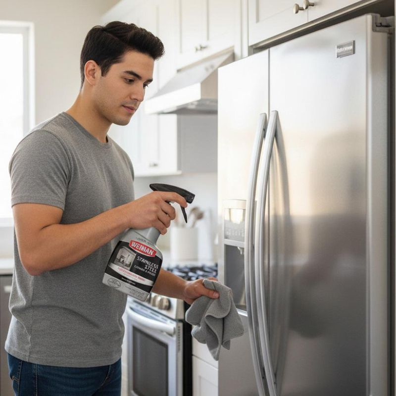 Limpiador y Pulidor Líquido de Acero Inoxidable de 355 Ml