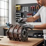 Lija para Metal de 120G. Bell Star Cloth