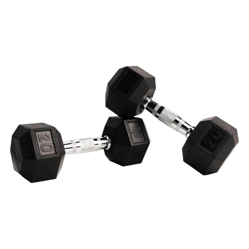 Mancuerna Hexagonal de 20 Libras