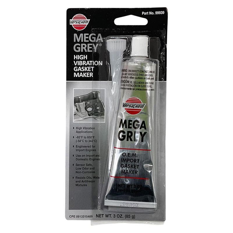 Sellador de Empaque Mega Grey Alta Vibración 85 G