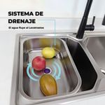 Bandeja Metálica para Lavatrastos 43 x 27.5 Cm