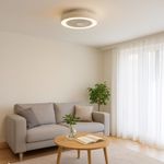 Ventilador con Luz Led Blanco