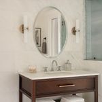 Espejo Ovalado Biselado 50x70 cm