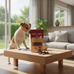 Snack Deshidratado para Perro y Gato Todas las Etapas y Razas Sabor Corazón de Res 50 Grs