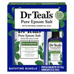 Kit de Relajación y Alivio con Sal de Tina y Burbuja de Baño