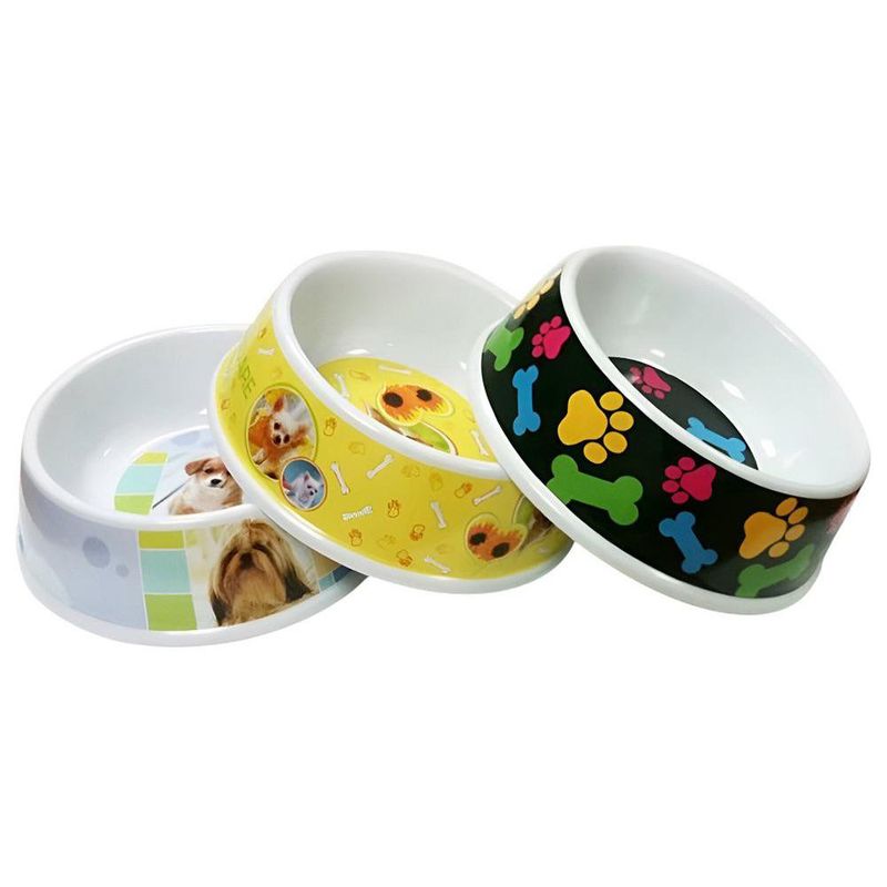 Plato de Melamina Simple Mediano Diseños Surtidos