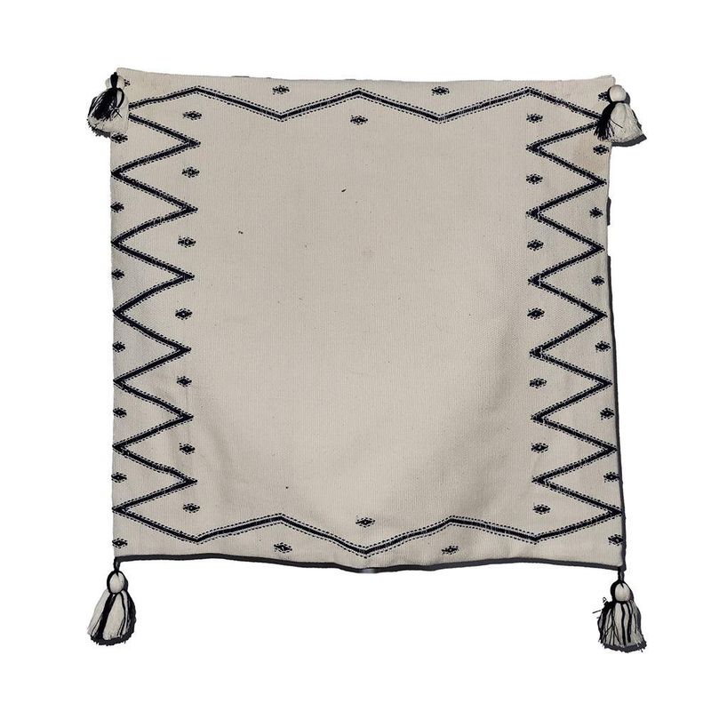 Cojín Decorativo de Tela Artesanal 42 X 42 Cm