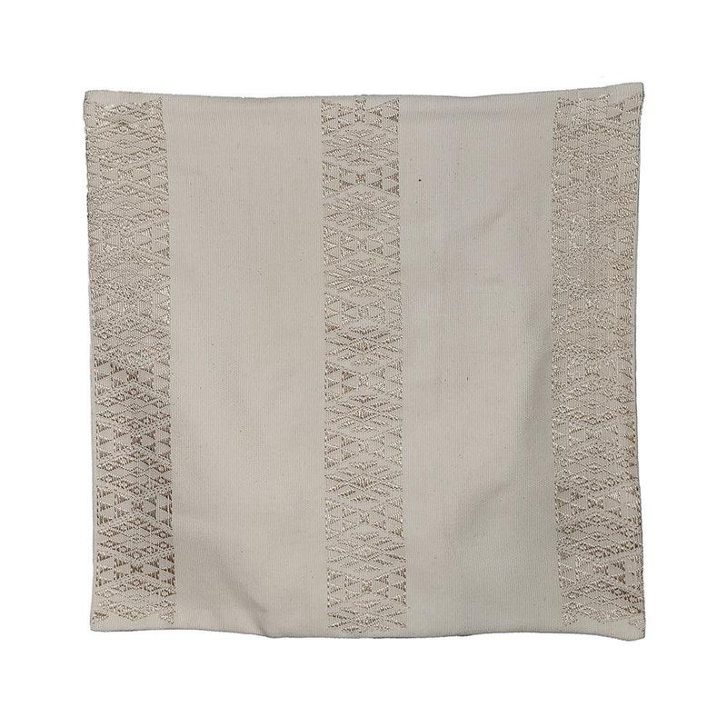 Cojín Decorativo de Tela Artesanal 42 X 42 Cm