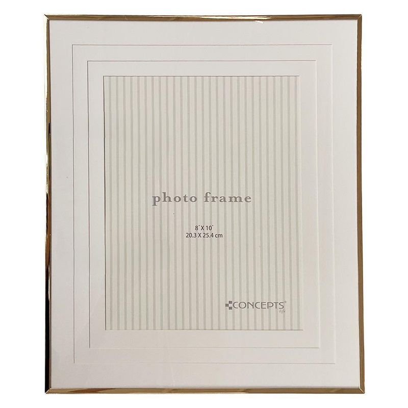 Portarretrato Dorado 8x10 Pulgadas