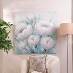 Cuadro Canvas Decorativo de Magnolias Blancas