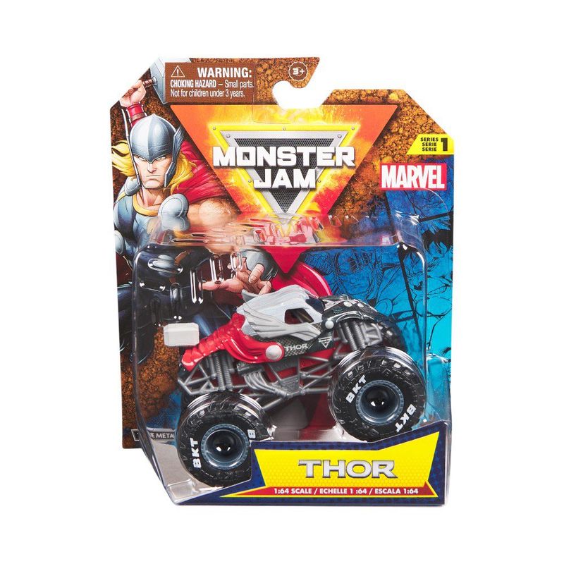 Camión Coleccionable Monster Jam Marvel Diseños Surtidos