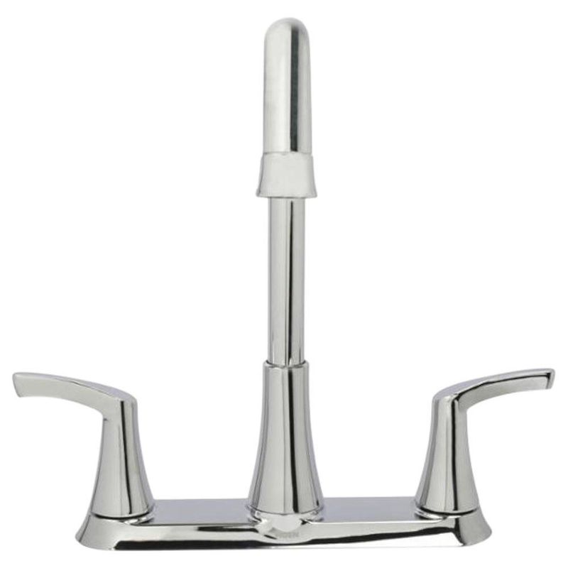 Grifo para Lavatrastos con Cuello Alto