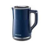 Hervidor Eléctrico Digital Azul con Doble Pared 1.5 L