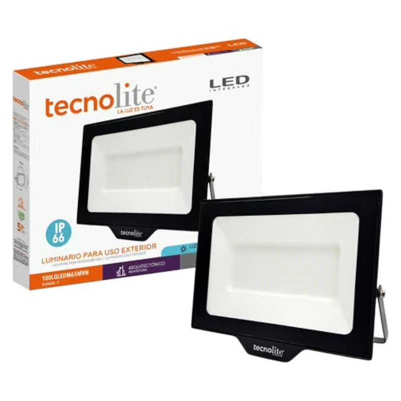 Luminario Exterior LED 100 W Luz Fría IP66