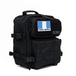 Mochila Molvu Roquita de 9 L con Sistema Molle para Uso Diario Color Negro