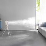 Ventilador Blanco con Cabezal Giratorio