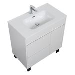 Vanity con Lavamanos Blanco Grace 80x45.5x72 cm