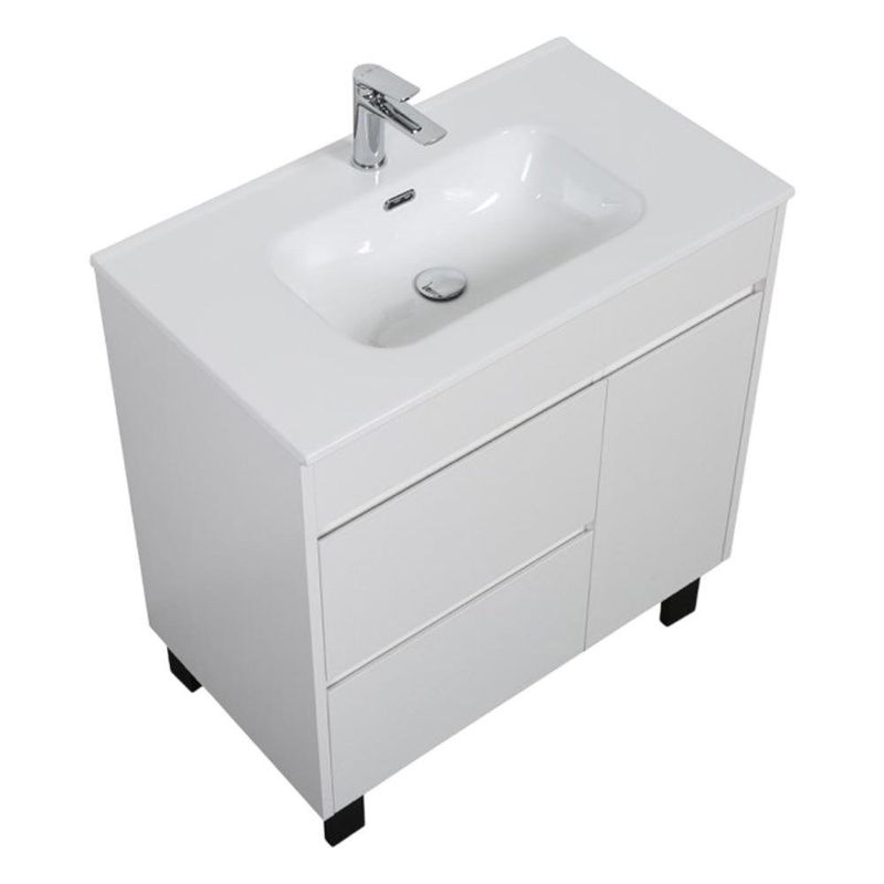 Vanity con Lavamanos Blanco Grace 80x45.5x72 cm