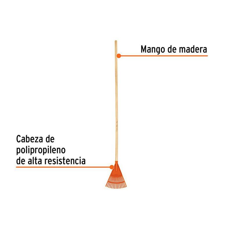 Rastrillo Tipo Escoba 15 Dientes