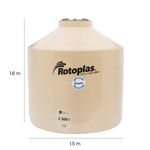 Deposito para Agua Tricapa 2,500 L