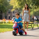 Moto Andador Azul y Rojo Spidey