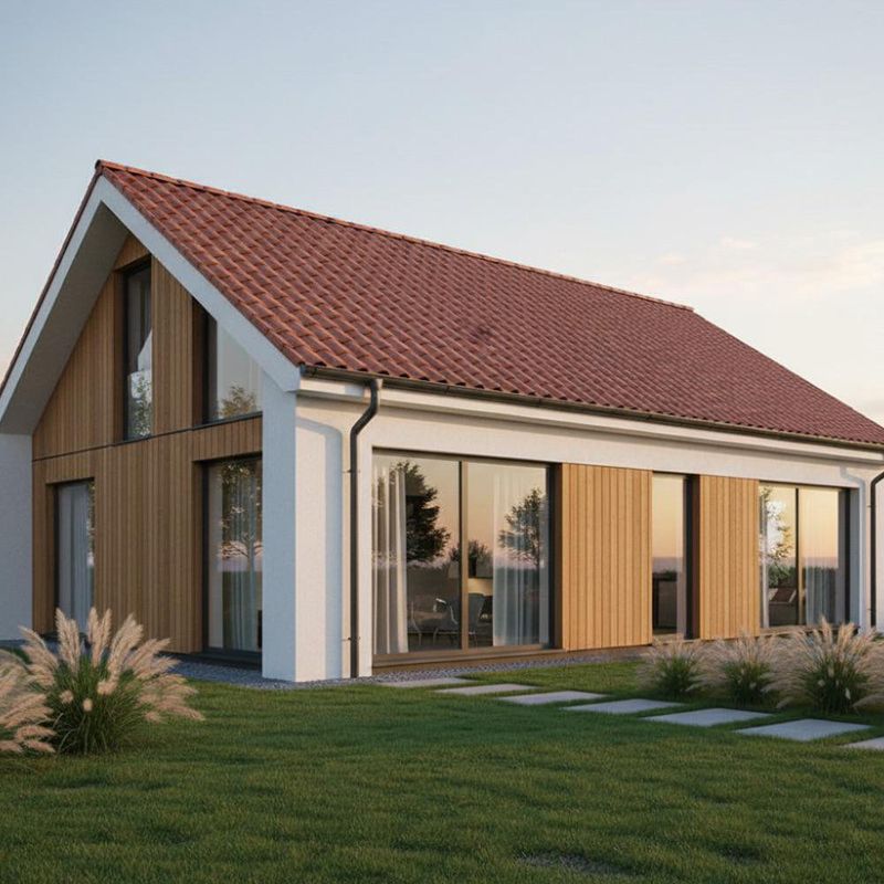 Teja de Barro Tradicional de 15x30 Cm