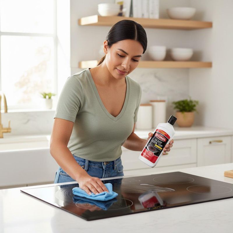 Limpiador y Pulidor para Estufas de Vidrio 323 g