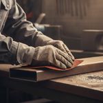 Lija Esmeril Grano 36 Color Rojo