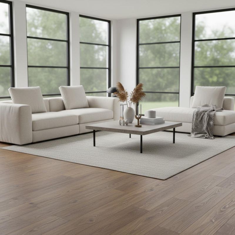 Piso Vinilico Spc Artic Tabacco 18x122 Cm Espesor de 4 Mm