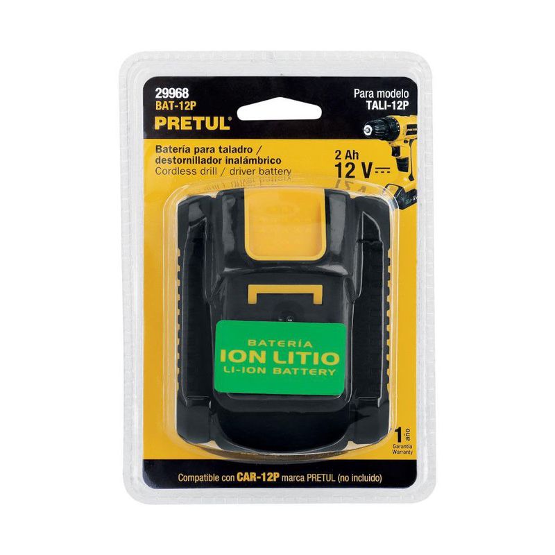 Batería 12V 2Ah Li-Ion para Taladro