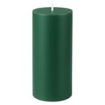 Vela Cilíndrica Verde Aromática Grande
