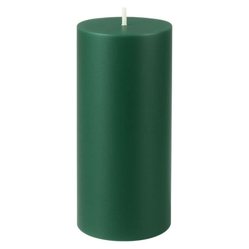 Vela Cilíndrica Verde Aromática Grande